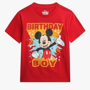 Disney Birthday Boy Shirt - Mickey Mouse